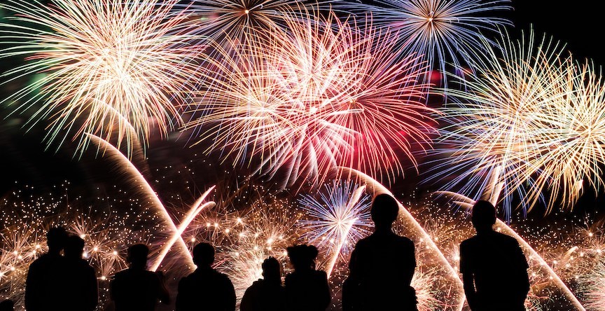 Yearend fireworks
