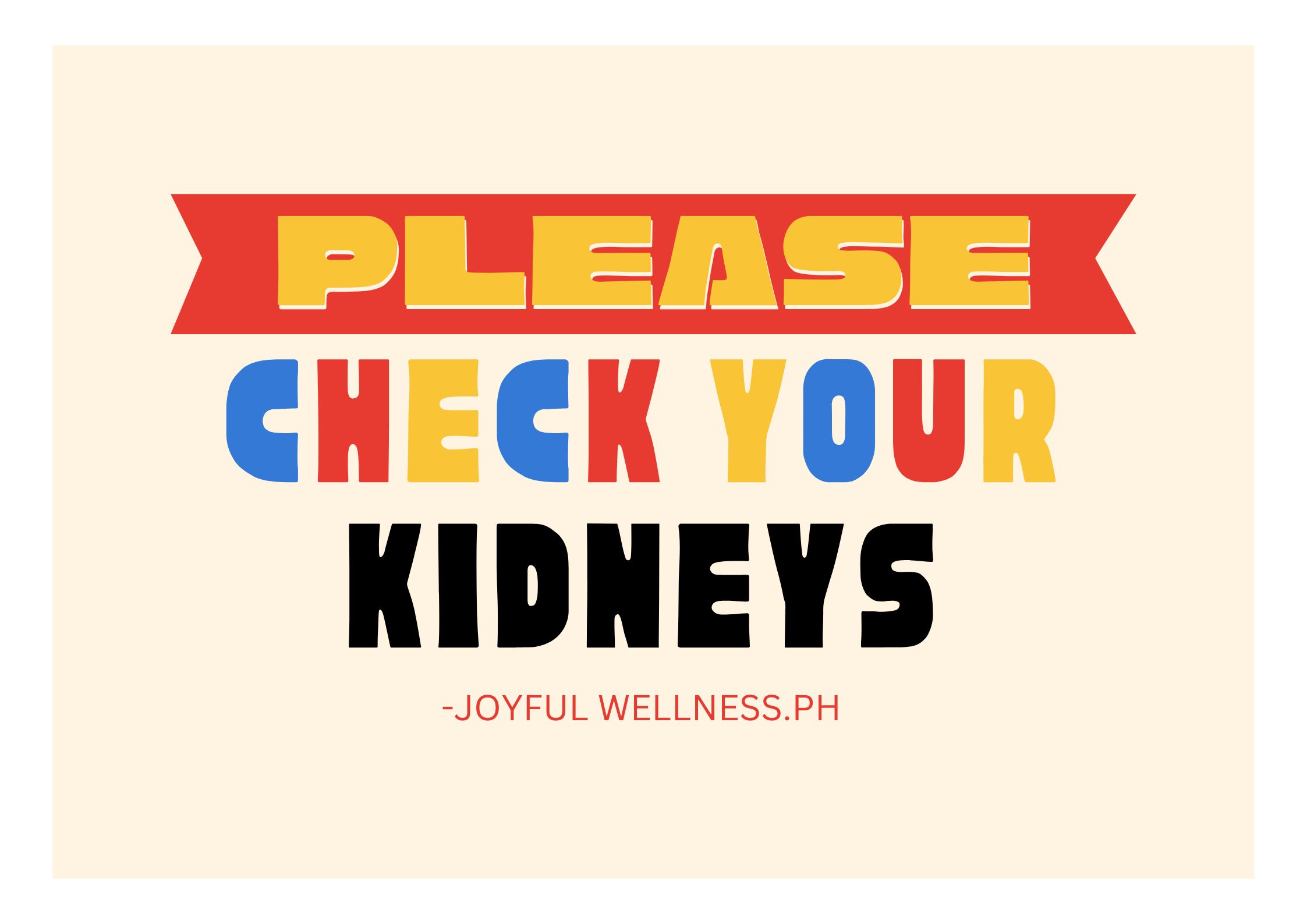 Protect your kidneys