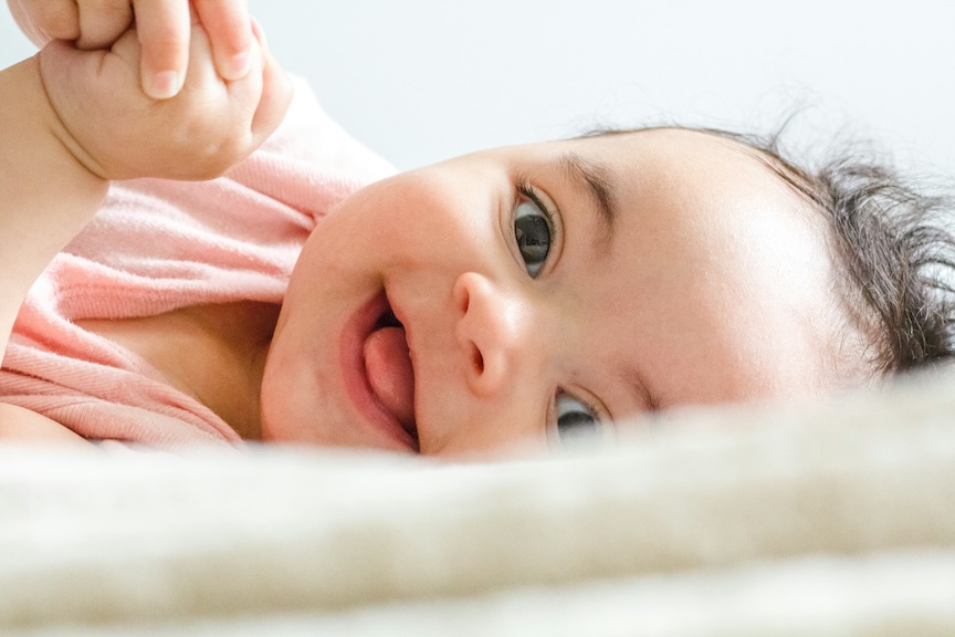 Clean after feeding Baby teeth